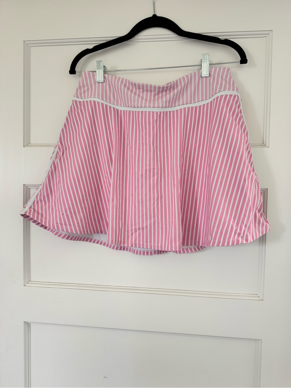Pink Striped Addison Bay Skort